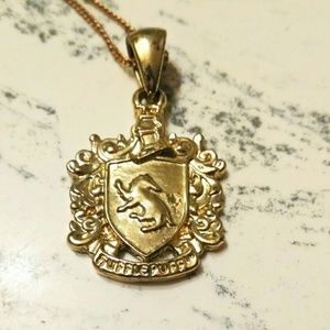 Gold Hufflepuff Pendant